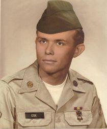 Young soldier wearing vintage military uniform